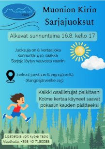 Sarjajuoksut mainos 