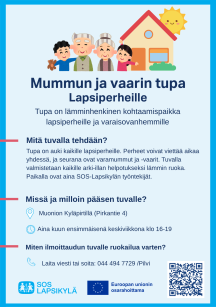 Mummun ja vaarin tuvat syksy 2026