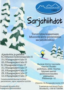 Sunnuntaisin hiihdetään