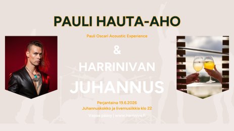Harrinivan juhannusta vietetään hyvässä seurassa